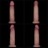 9 Sliding Skin Pro II Dual Layer Silicone Dong