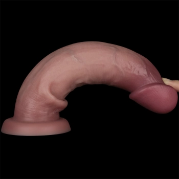 9 Sliding Skin Pro II Dual Layer Silicone Dong