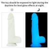 Dildo Lovetoy Lumino Play silikonowe świecące 20 cm