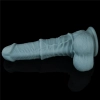 11 Rechargeable Thrusting and Vibrating Silicone Dildo with Remote