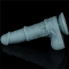 11 Rechargeable Thrusting and Vibrating Silicone Dildo with Remote