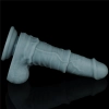 11 Rechargeable Thrusting and Vibrating Silicone Dildo with Remote
