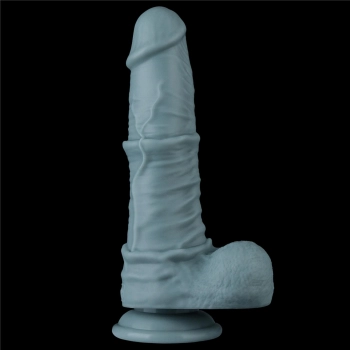 11 Rechargeable Thrusting and Vibrating Silicone Dildo with Remote