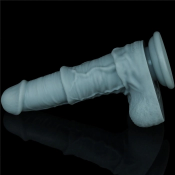 11 Rechargeable Thrusting and Vibrating Silicone Dildo with Remote