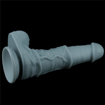11 Rechargeable Thrusting and Vibrating Silicone Dildo with Remote