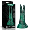 Dildo wibrujące podwójne pazury silikonowe Lovetoy 19 cm