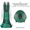 Dildo wibrujące podwójne pazury silikonowe Lovetoy 19 cm