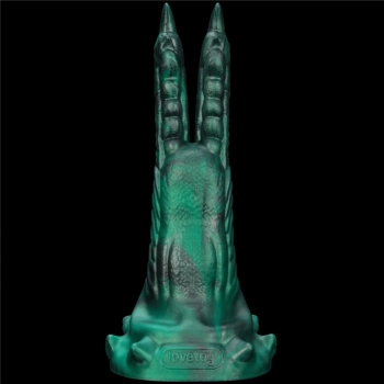 Dildo wibrujące podwójne pazury silikonowe Lovetoy 19 cm