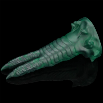 Dildo wibrujące podwójne pazury silikonowe Lovetoy 19 cm