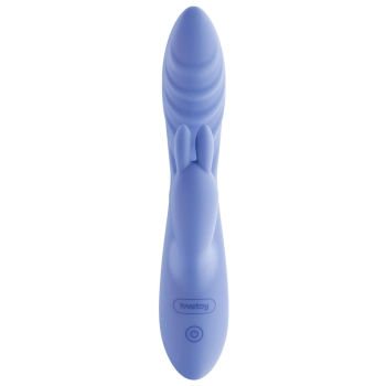 Wibrator króliczek Lovetoy Swirl silikonowy USB 20.5 cm