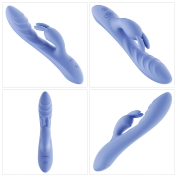 Wibrator króliczek Lovetoy Swirl silikonowy USB 20.5 cm