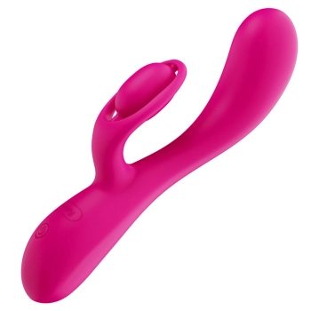 Wibrator króliczek silikonowy Lovetoy LAllure Swirl USB 20 cm