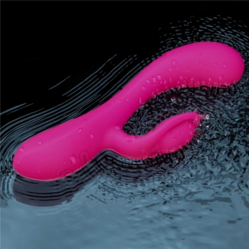 Wibrator króliczek silikonowy Lovetoy LAllure Swirl USB 20 cm