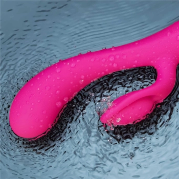Wibrator króliczek silikonowy Lovetoy LAllure Swirl USB 20 cm