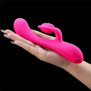 Wibrator króliczek silikonowy Lovetoy LAllure Swirl USB 20 cm