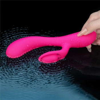 Wibrator króliczek silikonowy Lovetoy LAllure Swirl USB 20 cm