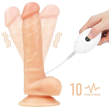 Vibrating Easy Strapon Set 7.5