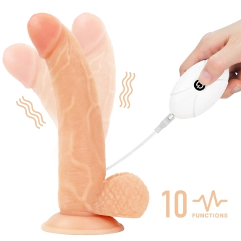 Vibrating Easy Strapon Set 8.5