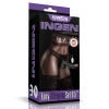 Vibrating Easy Strapon Set Black