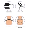 Vibrating Easy Strapon Set Black