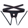 Vibrating Easy Strapon Set Black