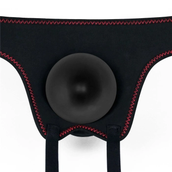 Vibrating Easy Strapon Set Black