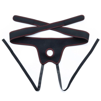 Vibrating Easy Strapon Set Black