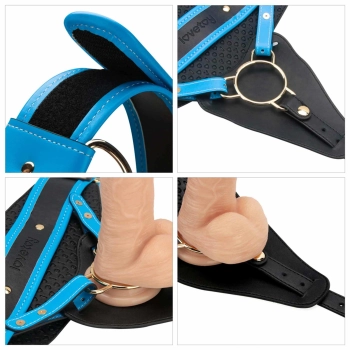 Vibrating Enhanced Strap on Set 8 XS/S/M