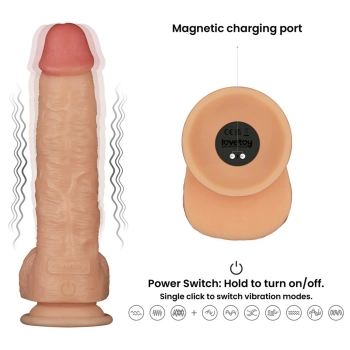 Vibrating Enhanced Strap on Set 9.5 XS/S/M