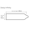 Pasante Delay/Infinity Condoms Bulk Packs 144 pcs