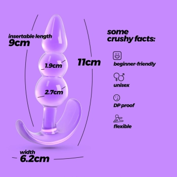 Korek analny Crushious The Plunger 9 cm