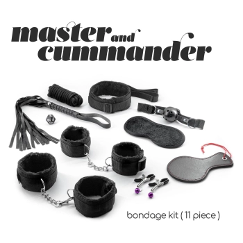 Zestaw bondage Crushious Master & Cummander 11 elementów
