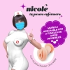 Lalka dmuchana Crushious Nicole pielęgniarka 155 cm z masturbatorem
