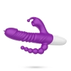 Wibrator punktu G Crushious Wrangler z posuwem i ssaniem USB 23 cm