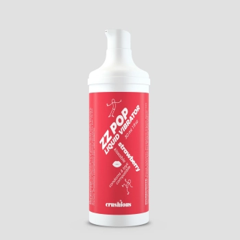 Płyn wibrujący Crushious ZZ Pop truskawkowy 30 ml