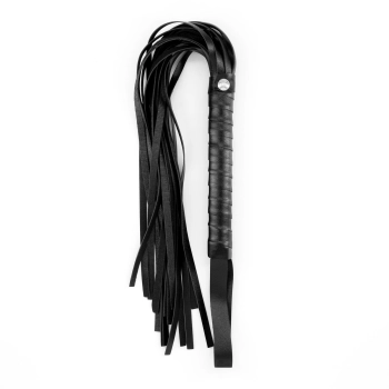 Pejcz dziewięcioogonowy Crushious Floggy czarny 58 cm