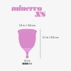 Kubeczek menstruacyjny Crushious Minerva XS z woreczkiem i cleanerem 150 ml