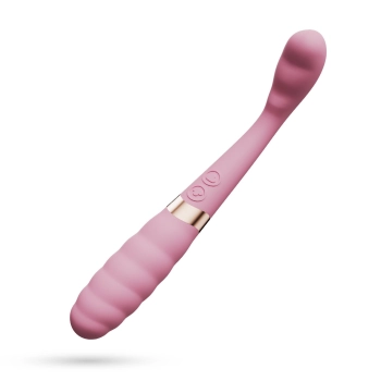 Wibrator punktu G Crushious Pixie dualny USB 20 cm