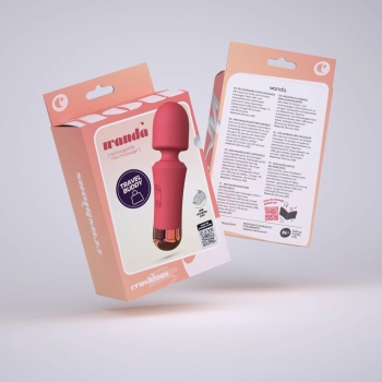 CRUSHIOUS WANDA MINI RECHARGEABLE WAND TERRACOTTA