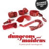 Zestaw BDSM Crushious Dungeons & Maidens czerwony