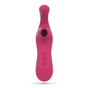 Wibrator punktu G ssący Crushious Cyrano silikonowy USB 18cm