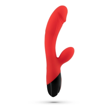 Wibrator króliczek Crushious Dare Dong silikonowy USB 20 cm