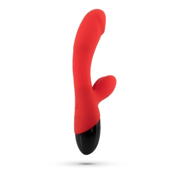 Wibrator króliczek Crushious Dare Dong silikonowy USB 20 cm
