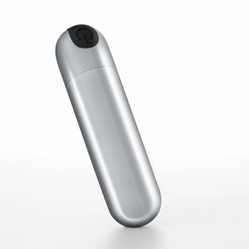 Wibrator mini Crushious iMoan srebrny USB 7,6 cm