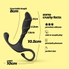 Masażer prostaty silikonowy Crushious Djinn 10,5 cm