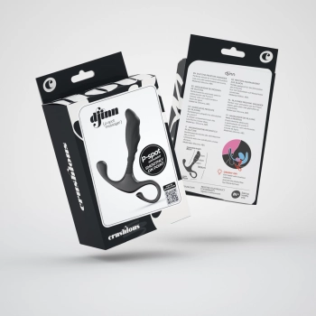 Masażer prostaty silikonowy Crushious Djinn 10,5 cm