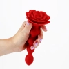 Korek analny wirujący Crushious Rosaline z pilotem silikonowy 19cm