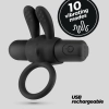 Pierścień erekcyjny wibrujący Crushious Wonka silikonowy USB 7,8 cm