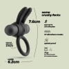 Pierścień erekcyjny silikonowy Crushious Pluto wibrujący 7,6 cm
