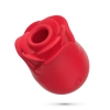 Stymulator łechtaczki z językiem Crushious Rosita silikonowy USB 6 cm